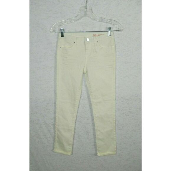 BLANK NYC Jeans Girls White Skinny Jean Size 10 - Picture 1 of 6